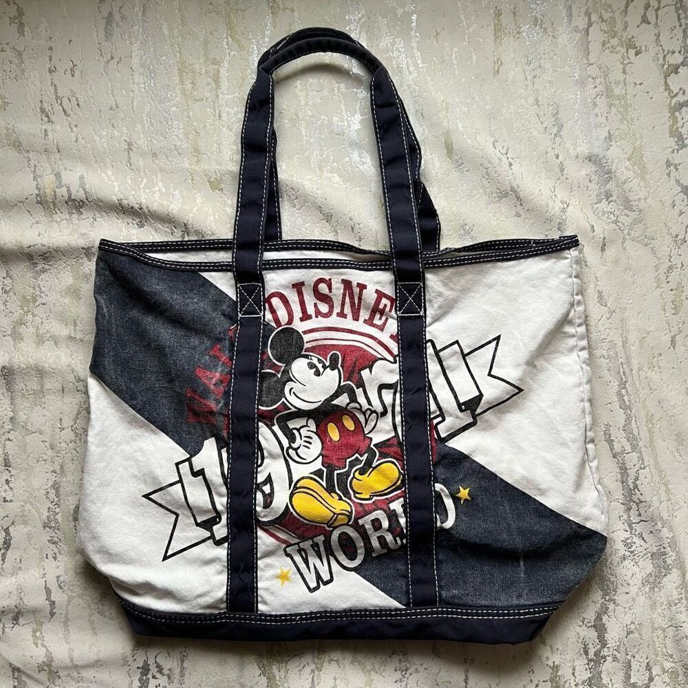 Walt Disney World Graphic Mickey large Tote Bag